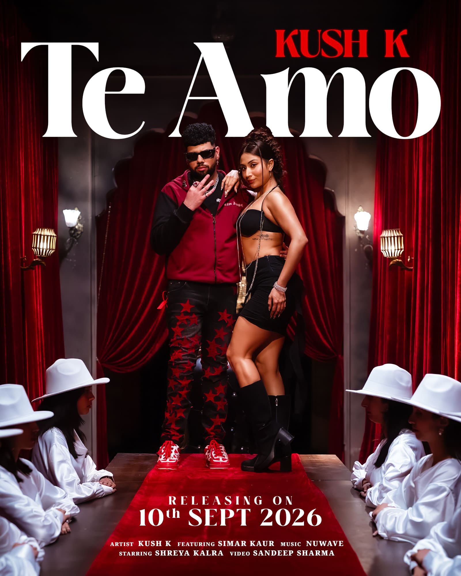 Artwork for Kush K - Te Amo ft. Simar Kaur | Official Music Video | Shreya Kalra